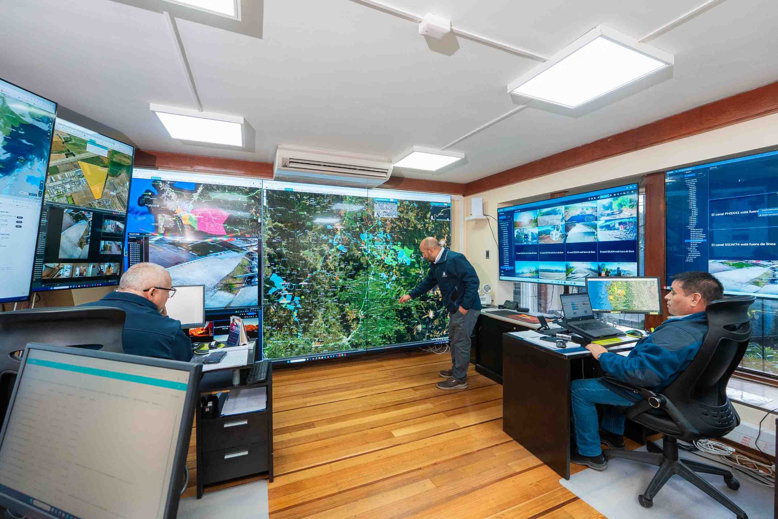 Técnicas de operación y monitoreo de CCTV